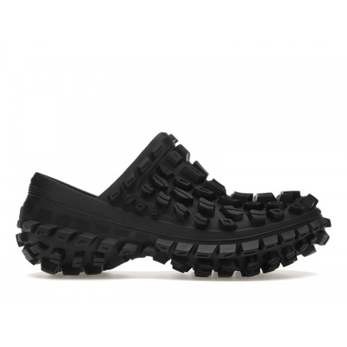 Balenciaga Defender Clog Black Rubber - мужская сетка размеров