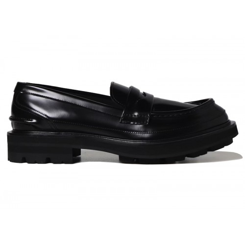 Alexander McQueen Tread Loafers Black - мужская сетка размеров