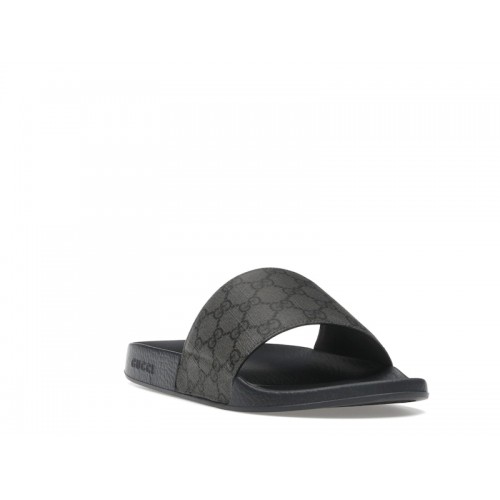 Gucci Slide GG Grey Monogram - мужская сетка размеров