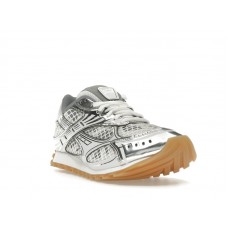 Bottega Veneta Orbit Silver White