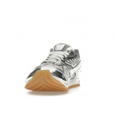 Bottega Veneta Orbit Silver White