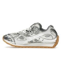Bottega Veneta Orbit Silver White