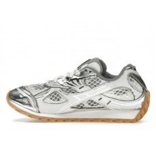 Bottega Veneta Orbit Silver White