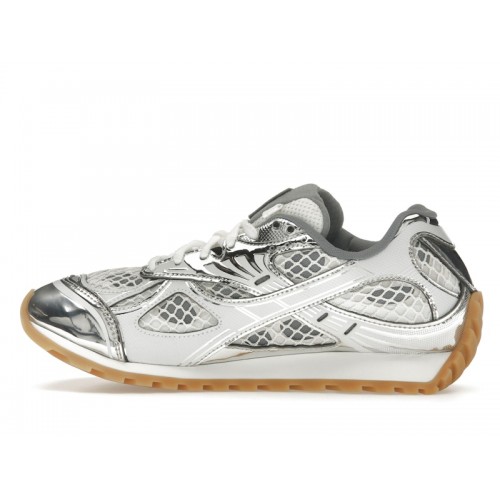 Bottega Veneta Orbit Silver White - мужская сетка размеров