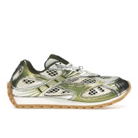 Bottega Veneta Orbit Mud White