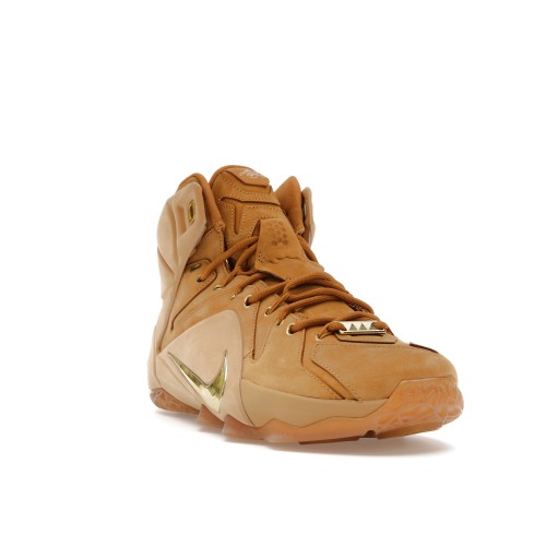 Кроссы Nike LeBron 12 EXT Wheat - мужская сетка размеров