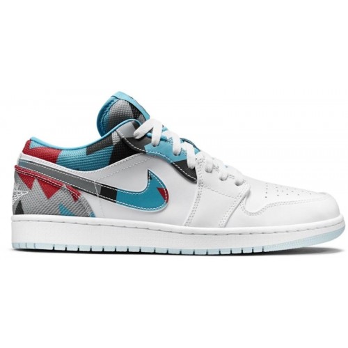 Air Jordan 1 Retro Low N7 - мужская сетка размеров