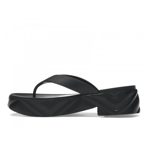 Gucci Thong Platform Sandal Black (W) - женская сетка размеров