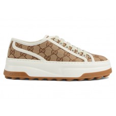 Женские Gucci GG Sneaker Interlocking G Beige (W)