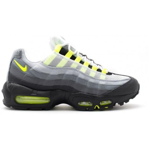 Кроссы Nike Air Max 95 Patch OG Neon - мужская сетка размеров