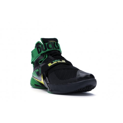 Кроссы Nike LeBron Zoom Soldier 9 Oregon - мужская сетка размеров