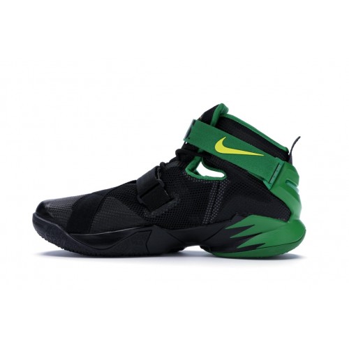 Кроссы Nike LeBron Zoom Soldier 9 Oregon - мужская сетка размеров