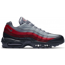 Кроссовки Nike Air Max 95 Grey Team Red