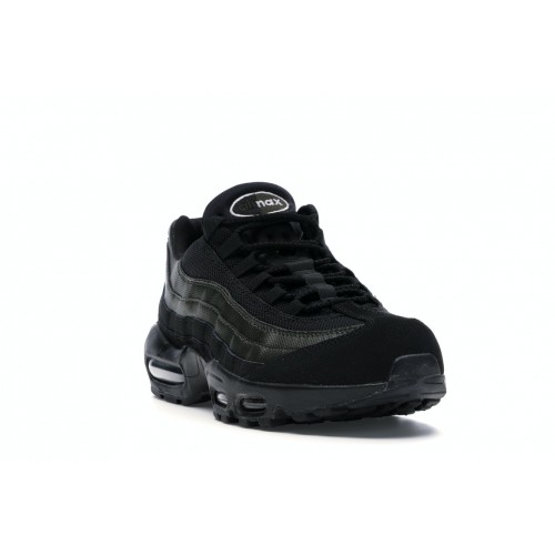 Кроссы Nike Air Max 95 Black Sequoia - мужская сетка размеров