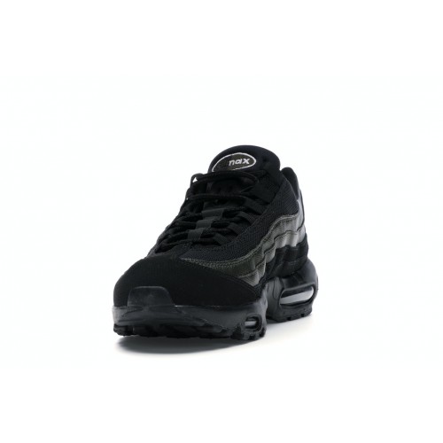 Кроссы Nike Air Max 95 Black Sequoia - мужская сетка размеров