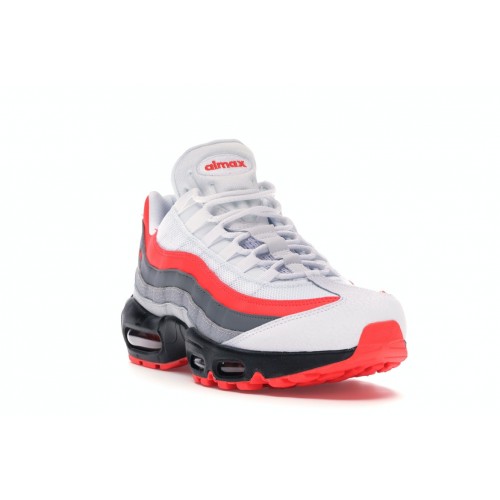 Кроссы Nike Air Max 95 Bright Crimson Comet - мужская сетка размеров