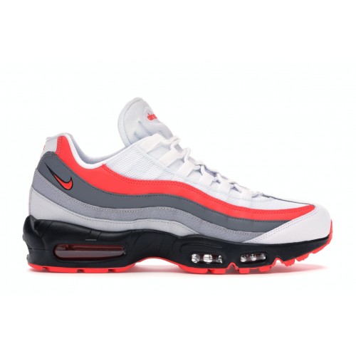 Кроссы Nike Air Max 95 Bright Crimson Comet - мужская сетка размеров