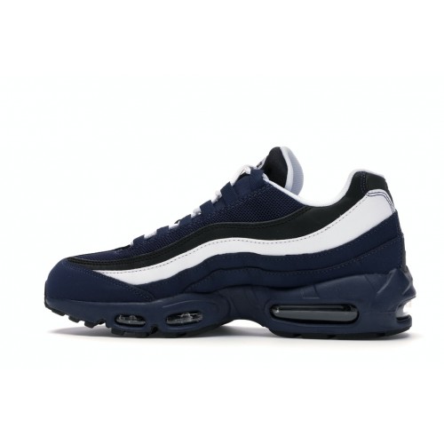 Кроссы Nike Air Max 95 Essential Midnight Navy - мужская сетка размеров