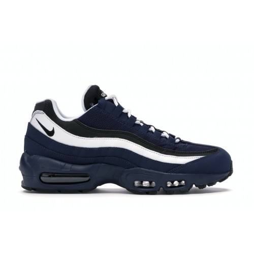 Кроссы Nike Air Max 95 Essential Midnight Navy - мужская сетка размеров