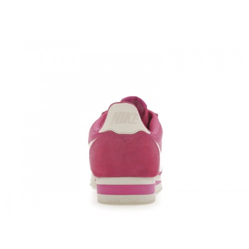 Кроссы Nike Classic Cortez Nylon Active Fuchsia Summit White (W) - женская сетка размеров