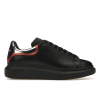 Кроссовки Alexander McQueen Oversized Black Silver Multi