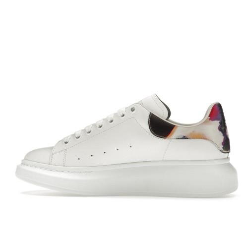 Кроссы Alexander McQueen Oversized White Multi - мужская сетка размеров