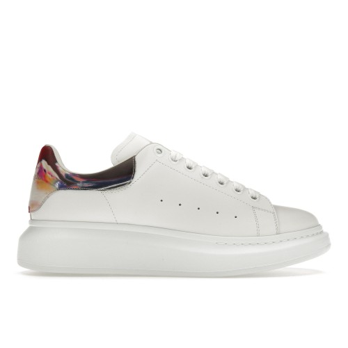 Кроссы Alexander McQueen Oversized White Multi - мужская сетка размеров