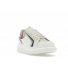 Кроссовки Alexander McQueen Oversized White Garnet