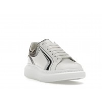 Alexander McQueen Oversized White Silver