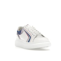 Кроссовки Alexander McQueen Oversized White Galactic Blue