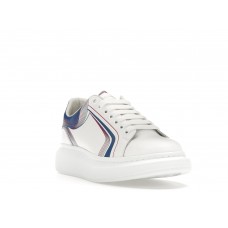 Кроссовки Alexander McQueen Oversized White Galactic Blue