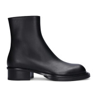Alexander McQueen Stack Cuba Ankle Boots Black