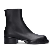 Alexander McQueen Stack Cuba Ankle Boots Black