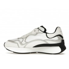 Кроссовки Alexander McQueen Sprint Runner Chalk White Black Print