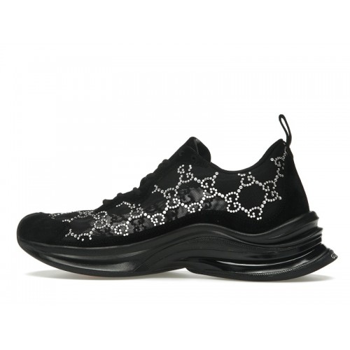 Gucci Run GG Crystal Black (W) - женская сетка размеров