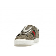 Gucci Ace Web Beige Ebony