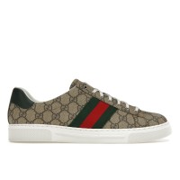 Gucci Ace Web Beige Ebony