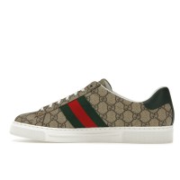 Gucci Ace Web Beige Ebony