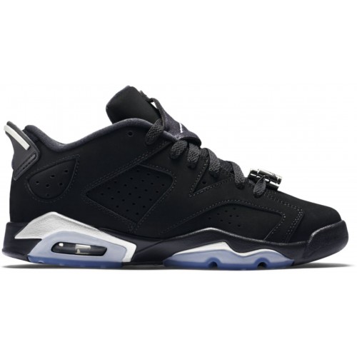 Кроссы Jordan 6 Retro Chrome (2015) (GS) - подростковая сетка размеров