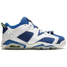 Подростковые Jordan 6 Low Ghost Green (GS)