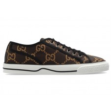 Gucci Tennis 1977 Low GG Monogram Ebony Beige