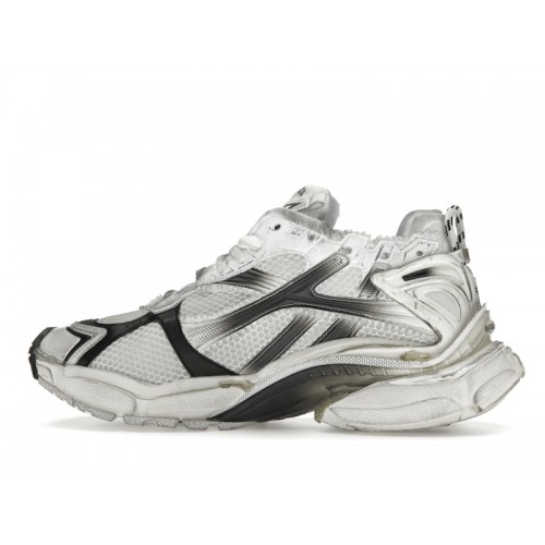 Кроссы Balenciaga Runner White Black Gradient - мужская сетка размеров