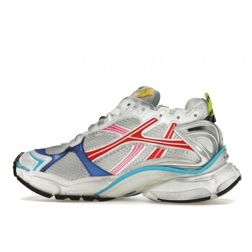 Кроссы Balenciaga Runner White Multicolor - мужская сетка размеров
