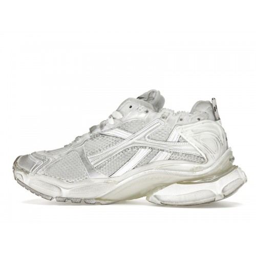 Кроссы Balenciaga Runner Triple White - мужская сетка размеров