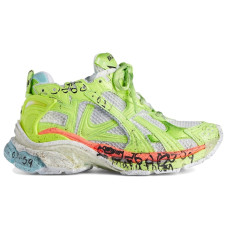 Balenciaga Runner White Flou Yellow Red Blue