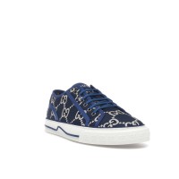 Gucci Tennis 1977 Low GG Monogram Blue