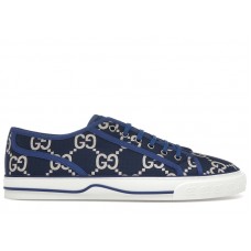 Gucci Tennis 1977 Low GG Monogram Blue