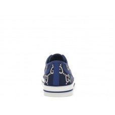 Gucci Tennis 1977 Low GG Monogram Blue