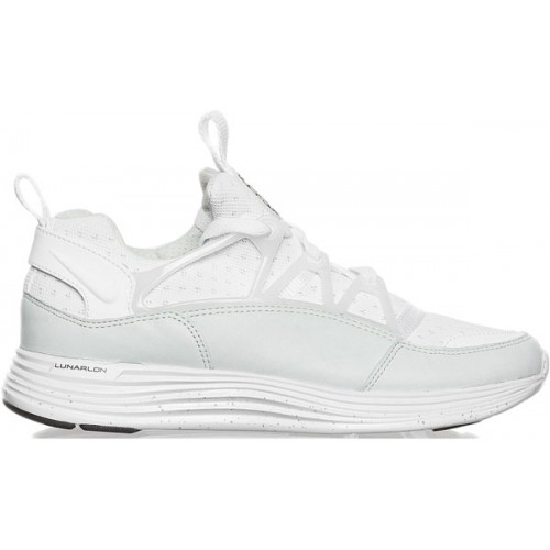 Кроссы Nike Lunar Huarache Light White - мужская сетка размеров