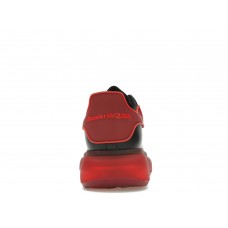 Кроссовки Alexander McQueen Oversized Black Red Translucent Sole